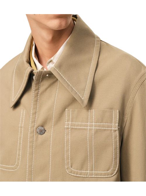 AMI ParisGiacca con bottoni Ami Paris | UJK874.CO0211A036 BEIGE TAUPE